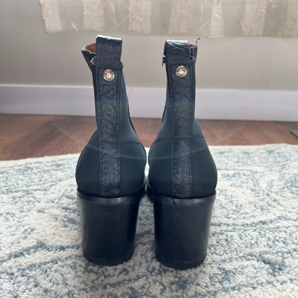 Buttero Women’s Italian Black Leather Ankle Boot size 8 EU 41 - Picture 3 of 15
